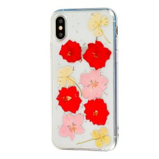 Чохол Nature Flowers для iPhone X / Xs гербарій конюшина