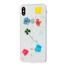 Чохол для iPhone Xs Max Nature Flowers конюшина