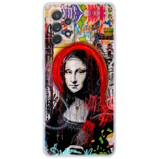 Чохол для Samsung Galaxy A13 (A135) MixCase графіті Мона Ліза