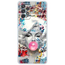 Чохол для Samsung Galaxy A13 (A135) MixCase графіті Мерилін Монро