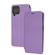 Чохол книжка Premium для Samsung Galaxy M33 (M336) світло-бузковий