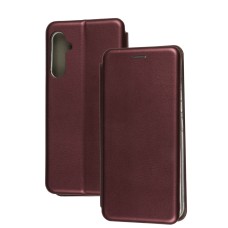 Чохол книжка Premium для Samsung Galaxy M14 (M146) бордовий