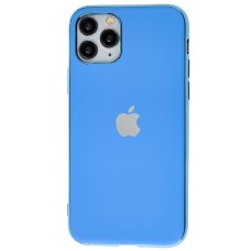 Чохол для iPhone 11 Pro Silicone case матовий (TPU) блакитний