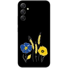 Чохол для Samsung Galaxy A24 (A245) MixCase патріотичні квіти україни