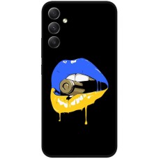 Чохол для Samsung Galaxy A24 (A245) MixCase патріотичні пуля губи