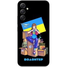 Чохол для Samsung Galaxy A24 (A245) MixCase патріотичні волонтер