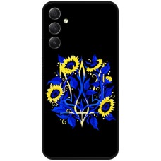 Чохол для Samsung Galaxy A24 (A245) MixCase патріотичні герб соняшники