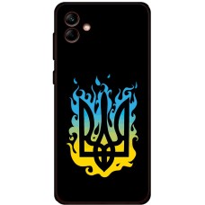Чохол для Samsung Galaxy A04 (A045) MixCase патріотичні візерунок із гербом