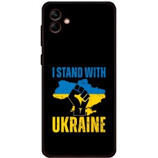 Чохол для Samsung Galaxy A04 (A045) MixCase патріотичний "I stand with Ukraine"