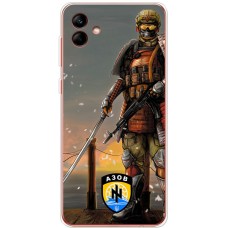 Чохол для Samsung Galaxy A04 (A045) MixCase патріотичні самурай