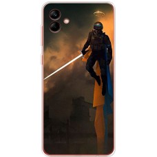 Чохол для Samsung Galaxy A04 (A045) MixCase патріотичні ангели захисники