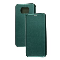 Чохол книжка Premium для Xiaomi Poco X3 / X3 Pro зелений