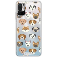 Чохол для Xiaomi Redmi Note 10 5G / Poco M3 Pro Mixcase собачки дизайн 29