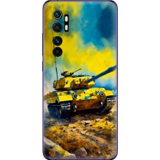 Чохол для Xiaomi Mi Note 10 Lite MixCase патріотичні танк