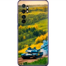 Чохол для Xiaomi Mi Note 10 Lite MixCase патріотичні бойовий танк