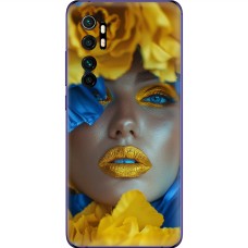 Чохол для Xiaomi Mi Note 10 Lite MixCase патріотичні макіяж
