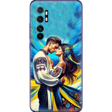 Чохол для Xiaomi Mi Note 10 Lite MixCase патріотичні закохана пара
