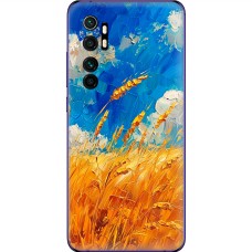 Чохол для Xiaomi Mi Note 10 Lite MixCase патріотичні Хліб України фарбою