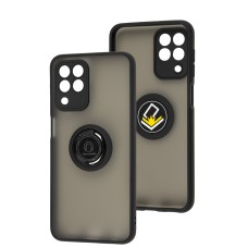 Чохол для Samsung Galaxy M33 (M336) LikGus Edging Ring чорний