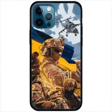 Чохол для iPhone 13 Pro Max MixCase патріотичні бійці України