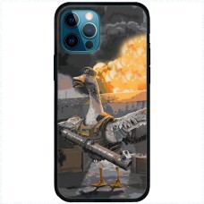 Чохол для iPhone 13 Pro Max MixCase патріотичні гусак з РПГ