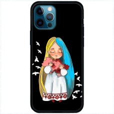 Чохол для iPhone 13 Pro Max MixCase патріотичні Україна в объятиях