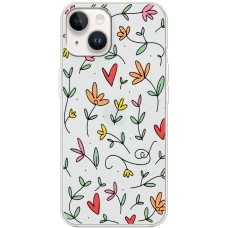 Чохол для iPhone 15 Mixcase квіти квіточки - листочки