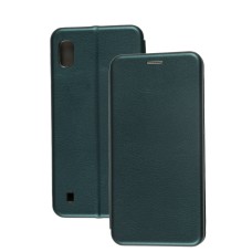 Чохол книжка Premium для Samsung Galaxy A10 (A105) зелений