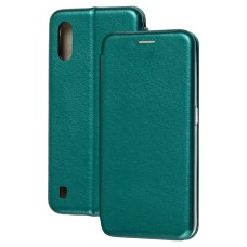 Чохол книжка Premium для Samsung Galaxy A01 (A015) зелений