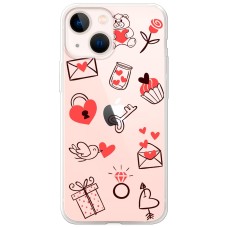 Чохол для iPhone 13 MixCase день закоханих кохання всюди