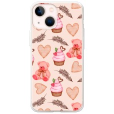 Чохол для iPhone 13 MixCase день закоханих плюшевий ведмедик