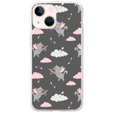 Чохол для iPhone 13 MixCase день закоханих кіт купідон