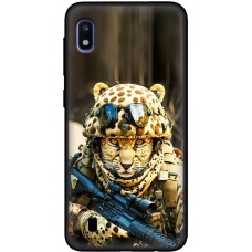 Чохол для Samsung Galaxy A10 (A105) MixCase техніка леопард у формі
