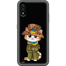 Чохол для Samsung Galaxy A01 (A015) MixCase техніка леопардениш