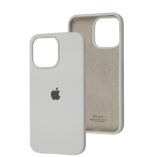 Чохол для iPhone 15 Pro Max Square Full silicone white