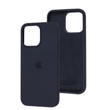 Чохол для iPhone 15 Pro Max Square Full silicone midnight blue