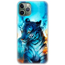 Чохол для iPhone 11 Pro MixCase звірі білий тигр