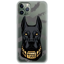 Чохол для iPhone 11 Pro MixCase звірі доберман