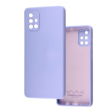 Чохол для Samsung Galaxy A71 (A715) Wave camera colorful light purple