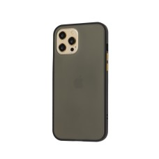 Чохол для iPhone 12 Pro Max LikGus Maxshield чорний/жовтий