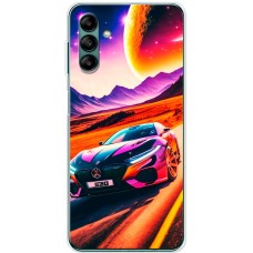 Чохол для Samsung Galaxy A04S (A04S) MixCase машини в горах