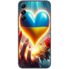 Чохол для Samsung Galaxy A05S (A057) MixCase асорті Серце в долоні