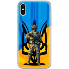 Чохол для iPhone Xs Max MixCase патріотичні український воїн