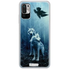 Чохол для Xiaomi Redmi Note 10 5G / Poco M3 Pro Mixcase вовк дизайн 1
