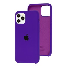 Чохол Silicone для iPhone 11 Pro case фіолетовий