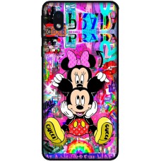 Чохол для Samsung Galaxy A01 Core (A013) MixCase графіті Mickey and Minnie mouse