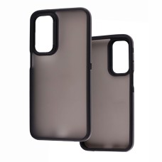 Чохол для Samsung Galaxy M15 (M156) Shield Dual Color чорний / сірий