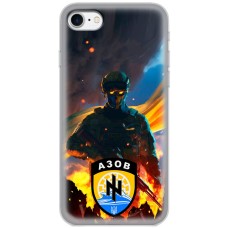 Чохол для iPhone 7 / 8 / SE MixCase патріотичні кіборг Азова