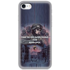 Чохол для iPhone 7 / 8 / SE MixCase патріотичні військові захисники Азов