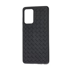 Чохол для Samsung Galaxy A72 Weaving чорний